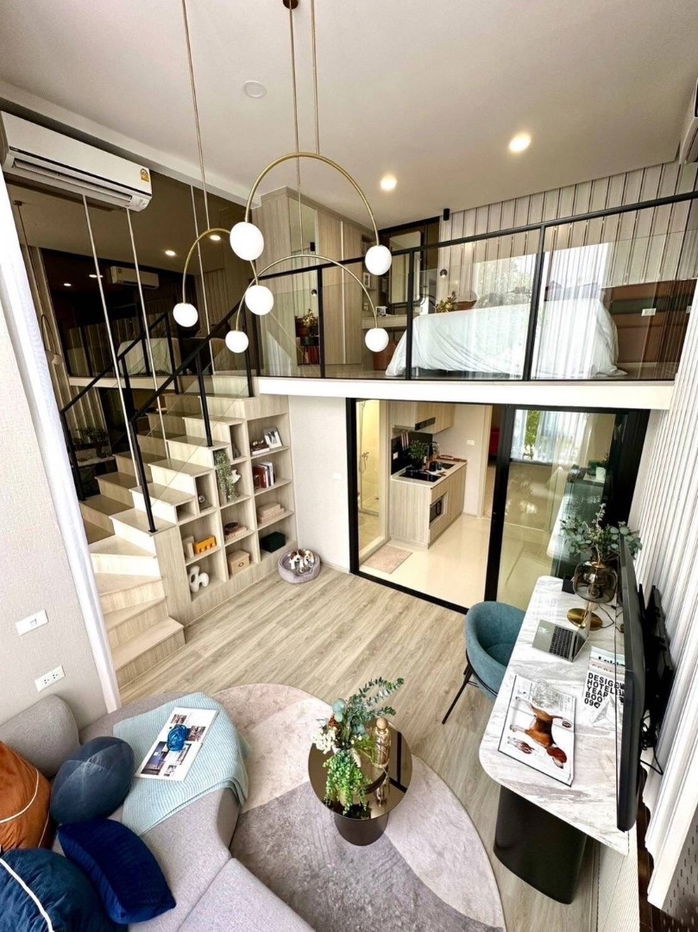 รูป ขายดาวน์คอนโด The origin ปิ่นเกล้า (ห้อง Duo space ห้องทิศเใต้) 250,000 บาท***เจ้าของขายเอง 1 ห้อง 25.60 ตรม. ห้อง1518 - รูปที่ 7/28