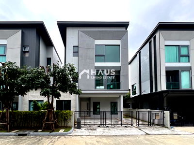 Townhouses for sale King Mongkut University Of Technology Thonburi : Baan Klang Muang The Edition Sathorn - Suksawat / 4 Bedrooms #HSSW002