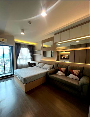 คอนโดให้เช่า : ว่างพร้อมอยู่! ideo สุขุมวิท93. สตูดิโอ 27ตร.ม. Line id: @pfagent