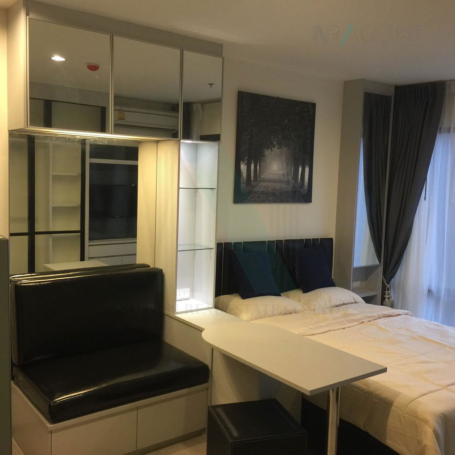 รูป ให้เช่าคอนโด ริทึ่ม อโศก อาคาร 1 ชั้น 25 สตูดิโอ ขนาด 22.00 ตรม ใกล้ เซ็นทรัล พระราม 9 - รูปที่ 8/8