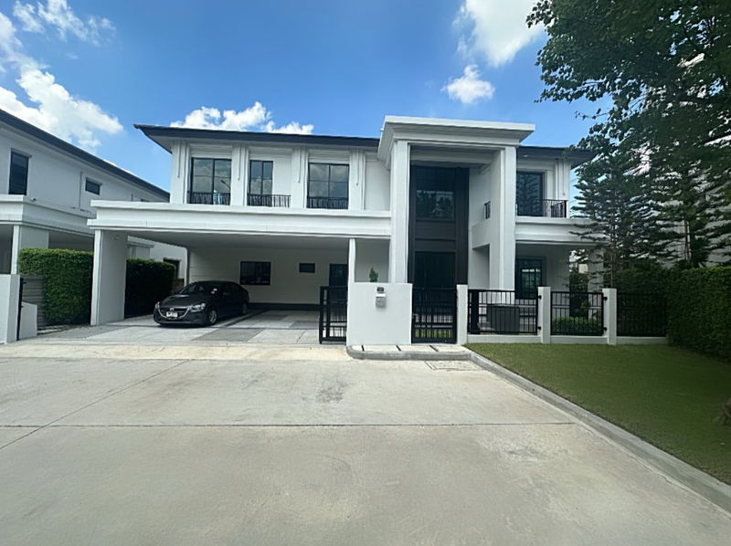 บ้านเดี่ยวให้เช่า : บ้านให้เช่า  ที่ : เศรษฐสิริบางนา-สุวรรณภูมิ 