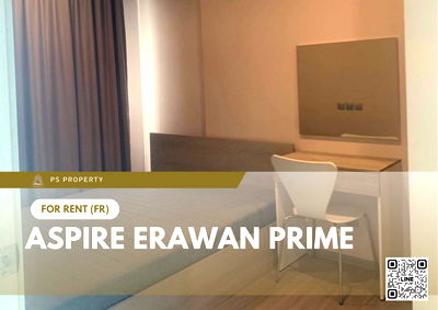 Condos for rent : For rent 📍 Aspire Erawan Prime 📍 Fully furnished and equipped, near BTS Erawan