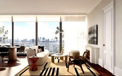 ขายคอนโด : 3 Beds 3 Baths with Bathtub 149.5 sq.m. High Fl. 20+ Good Location BTS Thong Lo / For Sell-KHUN by YOO