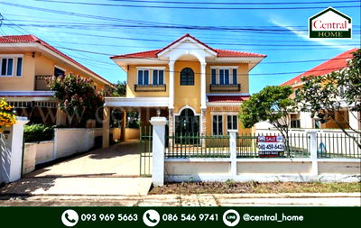 บ้านเดี่ยว ม.ศิลปากร พระราชวังสนามจันทร์ : บ้านเดี่ยว 80.8 ตารางวา หมู่บ้านไรรดา ใกล้ เซ็นทรัลนครปฐม 