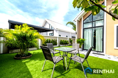 บ้านเดี่ยว ชลบุรี : พร้อมเข้าอยู่ได้เลย! บ้านสไตล์นอร์ดิกโมเดิร์น  3 ห้องนอน | 3 ห้องน้ำ