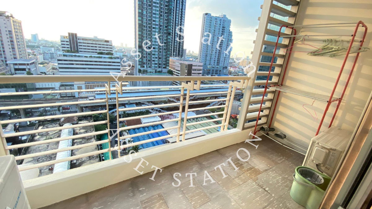 picture For rent: Baan Klang Krung Siam-Pathumwan, large room, cheap price, next to BTS Ratchathewi - 8/8