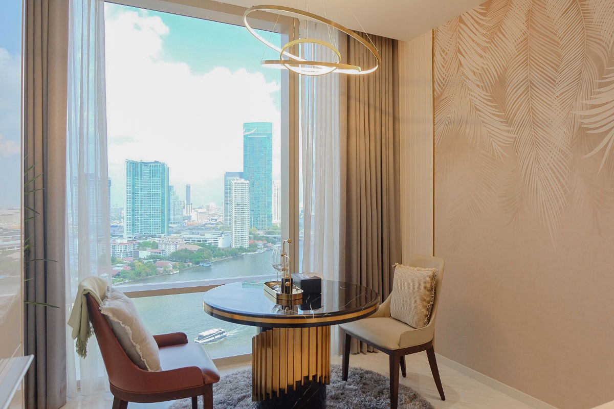 รูป ✅ ✅ Four Seasons Private Residences Bangkok , Ultimate Luxury 2 ห้องนอน พร้อมเข้าอยู่ ติดต่อไลน์ @bktasset โทร 095-325-8928 - รูปที่ 3/6