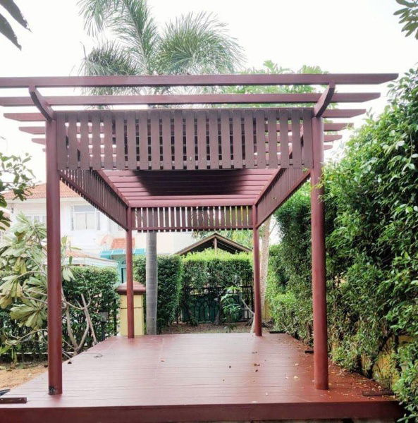 picture Pets allowed, For rent 2-story detached house in Phasorn Village 4, Rangsit-Nakhon Nayok Khlong 3, Thanyaburi Pathum Thani Province. - 11/15