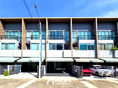 Townhouses for sale King Mongkut s University of Technology North Bangkok  : Baan Klang Muang THE ERA Pinklao - Charan / 3 Bedrooms #TBGK001
