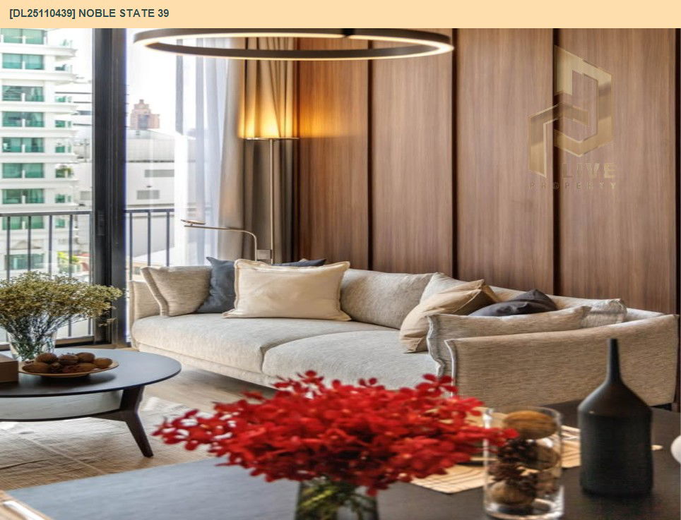 picture DL25110439 Condo for rent, NOBLE STATE 39 near BTS Phrom Phong, ready to move in, call urgently 0638692663 LineID @655ebbvc - 6/13