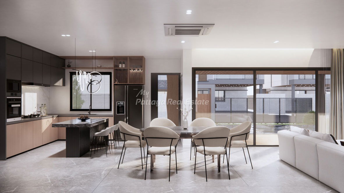 รูป HJZSE01 - ขายบ้านวิลล่า 3 ห้องนอน เซ็นสิริ เอสเตท พูลวิลล่า - รูปที่ 4/10