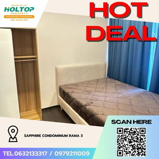 รูปภาพ #Z3210💥 171168 🔥ให้เช่าคอนโด Sapphire Condominium Rama 3