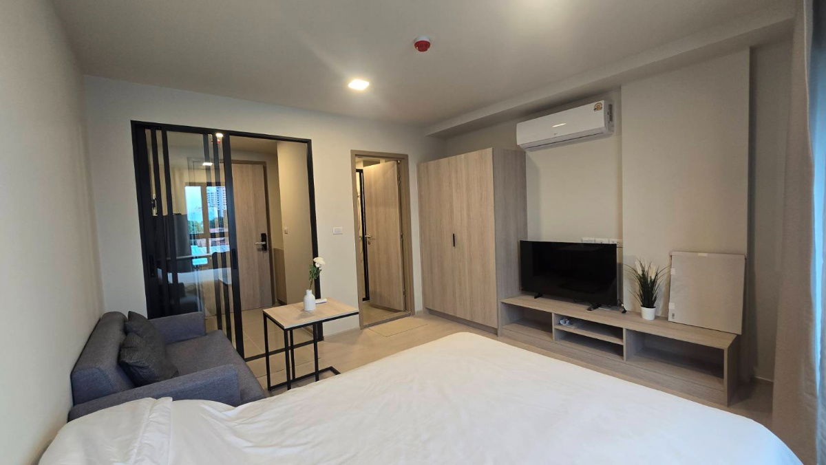 รูป ให้เช่า 📍 dcondo calm Ramkhamhaeng 40 📍 เฟอร์นิเจอร์ และ เครื่องใช้ไฟฟ้าครบ ใกล้ MRT สายสีส้ม และสายสีเหลือง - รูปที่ 6/17