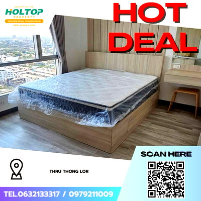 Condos for rent : #Z3224💥 181168 🔥Condo for rent: Thru Thong Lor