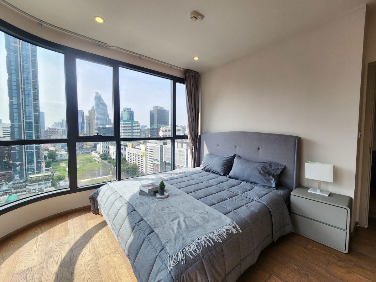 รูป ให้เช่าคอนโด คิว ชิดลม เพชรบุรี 2 ห้องนอน 38,800บาท | ติดต่อ 085-546-9559 - รูปที่ 5/7