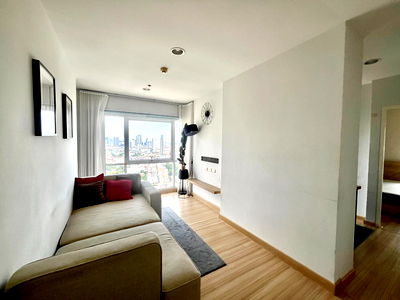 Condos for sale BTS Talat Phlu : For Sale: Bangkok Horizon Ratchada–Thaphra Condominium — Large 61 sq.m. unit on a high floor with a beautiful open city view!