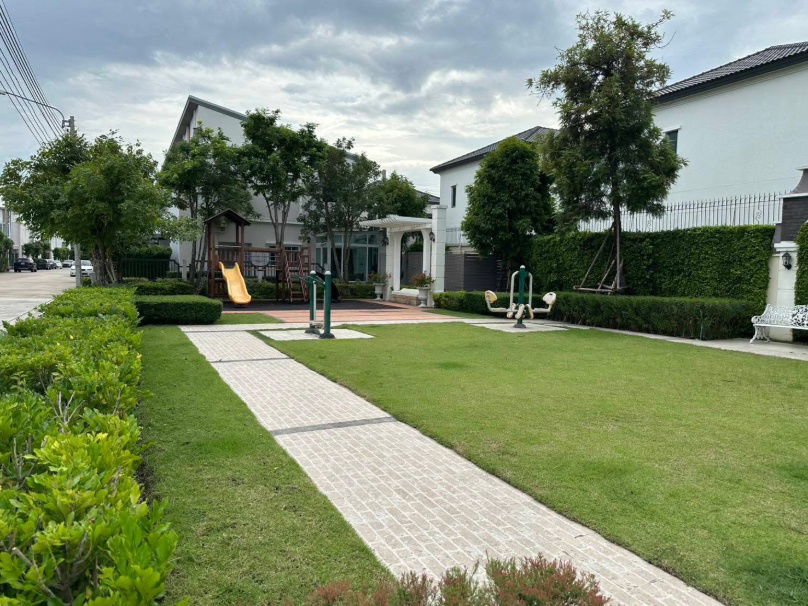 รูป 🏡 ให้เช่า ทาวน์โฮม 2 ชั้น — Evercity รามอินทรา–จตุโชติ (สายไหม) 3 ห้องนอน (แอร์ทุกห้อง) 3 ห้องน้ำ บ้านใหม่ อายุเพียง 3 ปี - รูปที่ 10/15