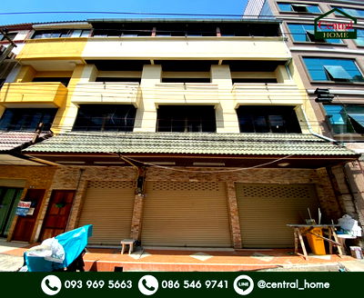 อาคารพาณิชย์ หนองปรือ ชลบุรี : อาคารพาณิชย์ 3 ชั้น 3 คูหา บิ้วอินแล้ว ใกล้หาดจอมเทียน ชลบุรี 