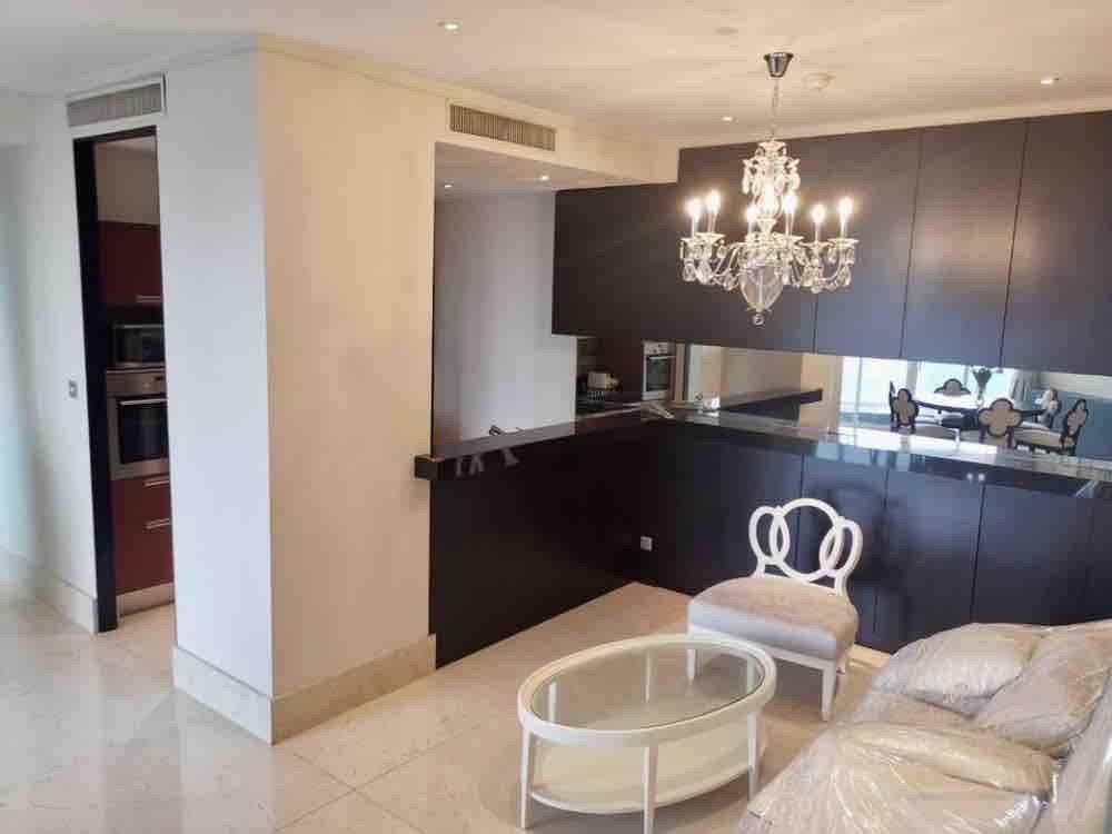 รูป ST386 ให้เช่าคอนโดหรู The Infinity Sathorn ติด BTS ช่องนนทรี | ห้องมุมวิวมหานคร ชั้นสูง ตกแต่งใหม่ พร้อมเข้าอยู่ - รูปที่ 5/12