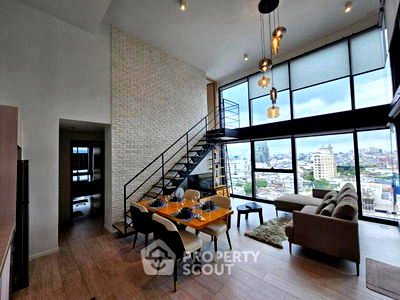 Condos for rent MRT Sam Yan : 2-BR Condo at The Lofts Silom near BTS Surasak (ID 2415132)