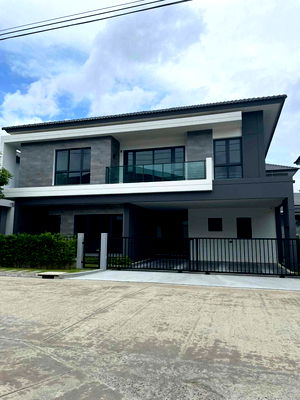 Houses for rent Bang Pu Industrial Estate : LB038 Luxury Single House for Rent – The City Bangna 1 Fully Furnished, 313 SQM, Ready to Move In