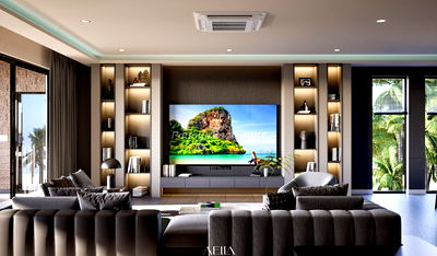 ขายบ้านเดี่ยว : HESRVL02 - ขายบ้านวิลล่า 6 ห้องนอน สยาม รอยัล วิว เลคไซด์