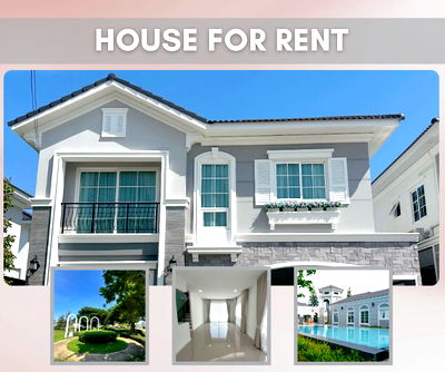 Houses for rent วิทยาลัยสารพัดช่างสมุทรปราการ : Single house for rent at Golden Neo Sukhumvit – Lasalle (SPSAD3607)