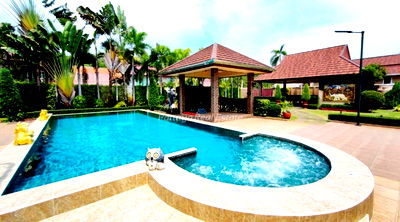 บ้านเดี่ยว ม.เอเชียน : HE0036 - ขายบ้านวิลล่า 3 ห้องนอน ห้วยใหญ่