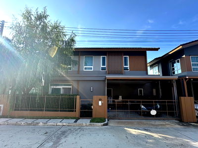 บ้านแฝด ลำลูกกา คลองหก : 🏡✨ ขายบ้านแฝดสไตล์ญี่ปุ่นแสนอบอุ่น อณาสิริ วงแหวน–ลำลูกกา (Type AKI) ถูกสุด คุ้มสุด✨