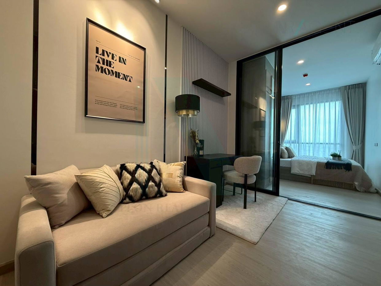 picture ðĐ For Sell Condo KNIGHTSBRIDGE SUKHUMVIT - THEPHARAK Building 1, Floor 35,1 bed room, Room size 28 sqm - 6/8
