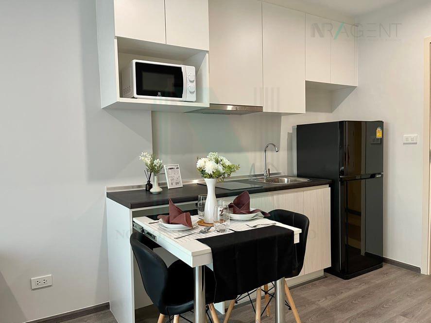 รูป 🚩 ให้เช่า ริชพาร์ค แอท ทริปเปิ้ล สเตชั่น 1 ห้องนอน ชั้น 28 ใกล้ Airport link หัวหมาก - รูปที่ 8/8