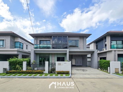 ตกแต่งพร้อมอยู่ ใกล้ส่วนกลาง เฟสใหม่🔥 ขายบ้านเดี่ยว บางกอก บูเลอวาร์ด พระราม 5 🔥 / 4 ห้องนอน #HRM5004