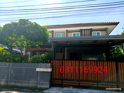 บ้านเดี่ยว นนทบุรี : คาซ่า แกรนด์ พระราม5 บ้านเดี่ยว 3นอน 3น้ำ 65 ตร.วา ต่อเติมเข็มไมโครไพ แล้ว