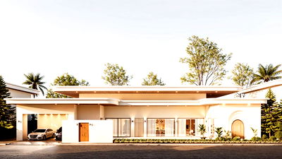 บ้านเดี่ยว ถนนพรประภานิมิต : HEPL02 - ขายบ้านวิลล่า 3 ห้องนอน เพอร์ล่า วิลล่า