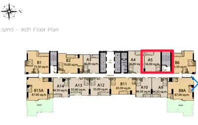 คอนโด BTS เซนต์หลุยส์ : คอนโด 1-ห้องนอน ที่ ดิ แอดเดรส สาทร ใกล้ BTS เซนต์หลุยส์ (ID 2436372)