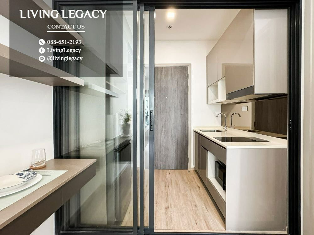 รูป LV0VM1IQ ให้เช่าคอนโด The Rich Rama 9 - Srinakarin 25 ตร.ม. ชั้น 10 line id : @livinglegacy - รูปที่ 8/9