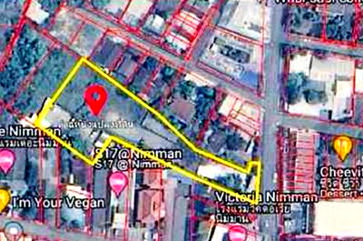 ที่ดิน เมืองเชียงใหม่ เชียงใหม่ : ขายด่วน!!! ที่ดินทำเลทอง – นิมมาน / ถ.ศิริมังคลาจารย์ เชียงใหม่ ขนาด 2-1-60 ตร.ว.