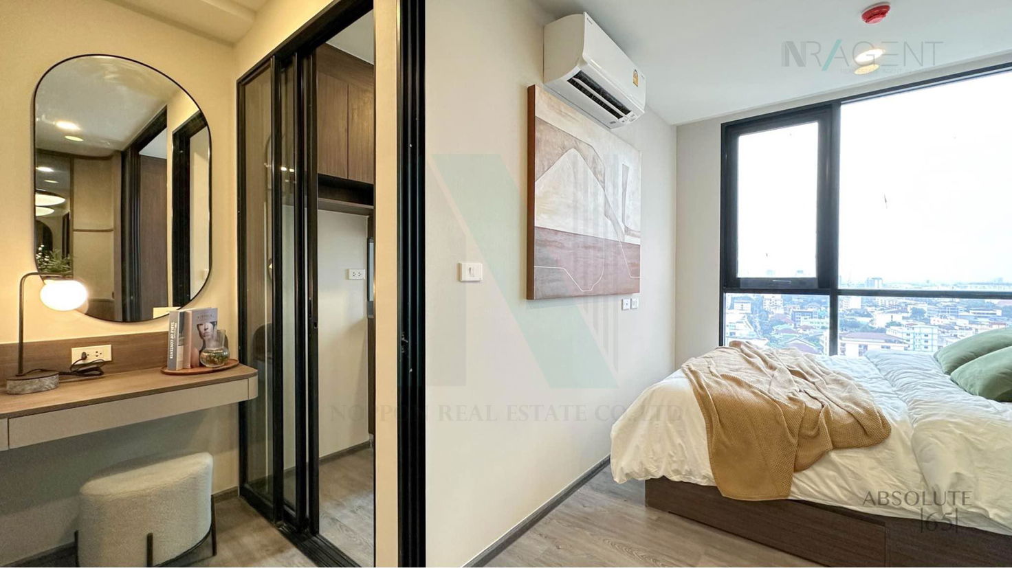 picture For Rent Condo THE ORIGIN LADPRAO - BANGKAPI Building 1, Floor 12,1 bed room, Room size 25.00 sqm - 4/8