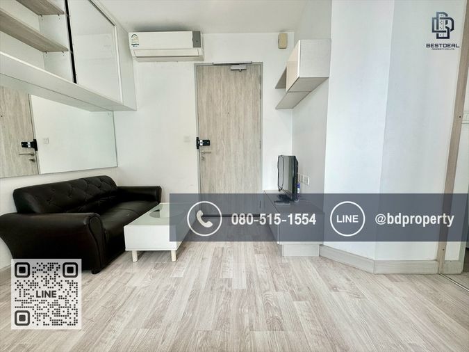 Bestdeal ให้เช่า ด่วน!!!ราคา 13,000/เดือน Studio 22ตรม. เฟอร์นิเจอร์และเครื่องใช้ไฟฟ้าครบพร้อมเข้าอยู่ “IDEO MOBI RAMA 9” ใกล้MRT และ เซ็นทรัลพระราม 9 