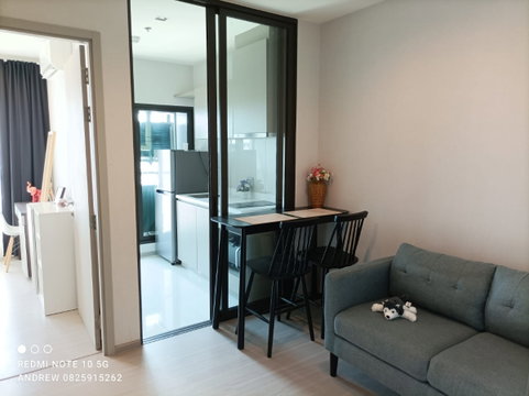 Life Sukhumvit 62, for Rent 1 Bedroom, 30 sqm, 18th floor, room with beautiful view, 300 meters to BTS Bang Chak station