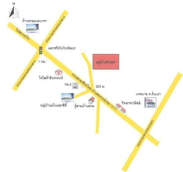 รูป ให้เช่าบ้านสวย ทำเลดี พร้อมเข้าอยู่ทันที โครงการรินรดา 1 เชียงใหม่ บ้านสวยเฟอร์ครบ เดินทางง่าย สะดวกสบาย น้ำไม่ท่วม - รูปที่ 12/12