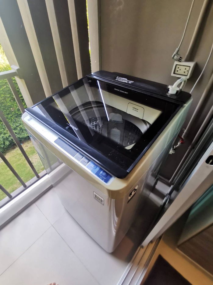 รูป ให้เช่า D condo Campus Resort Rangsit (เฟส 2) 🏡 มีเครื่องซักผ้า พร้อมอยู่‼️ #ตอบแชทไว 🔥🔥 รหัส M1688 - รูปที่ 9/10