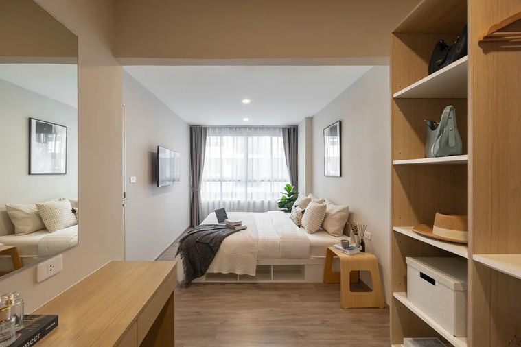2-bed condo for sale, 54.7 sqm, Flexi Taopoon Interchange