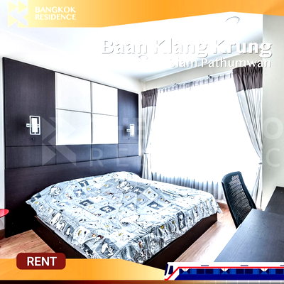 Condos for rent Siam Center : Ready to move in! Baan Klang Krung Siam Pathumwan 💖 Beautiful&Fully furnished, Best Price 💸 Near BTS Ratchathewi 