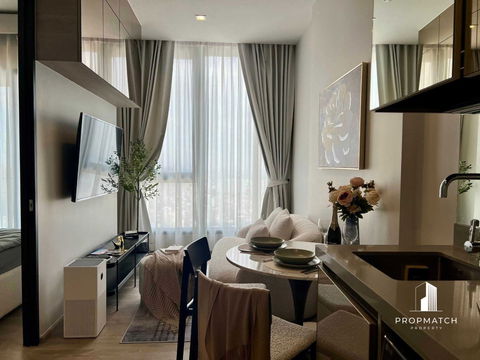 ✨Flash Deal ✨ The Crest Park Residences ( 1Bed 1Bath 35SQM.) แต่งครบพร้อมอยู่ !! เพียง 30,000 บาทต่อเดือน Tel.0981315848 @propmatch