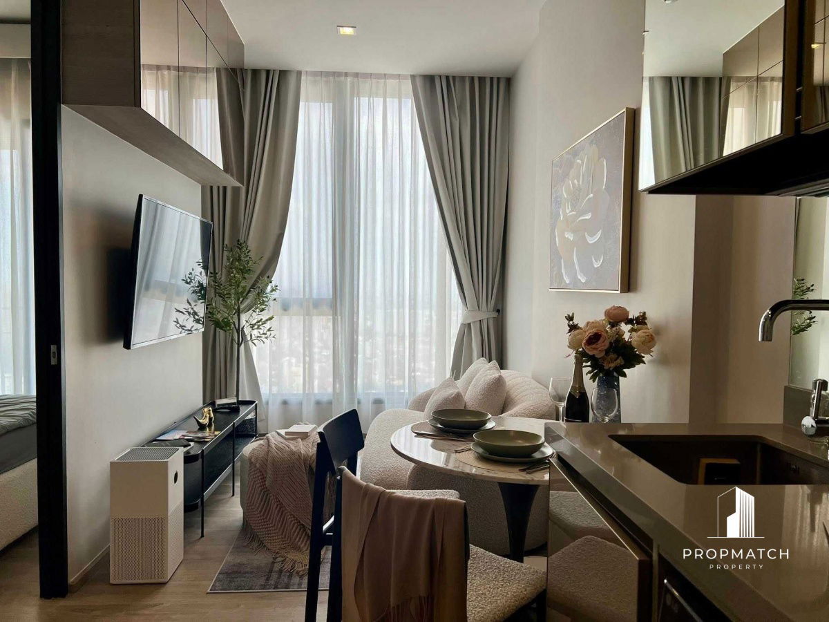 รูป ✨Flash Deal ✨ The Crest Park Residences ( 1Bed 1Bath 35SQM.) แต่งครบพร้อมอยู่ !! เพียง 30,000 บาทต่อเดือน Tel.0981315848 @propmatch - รูปที่ 1/6