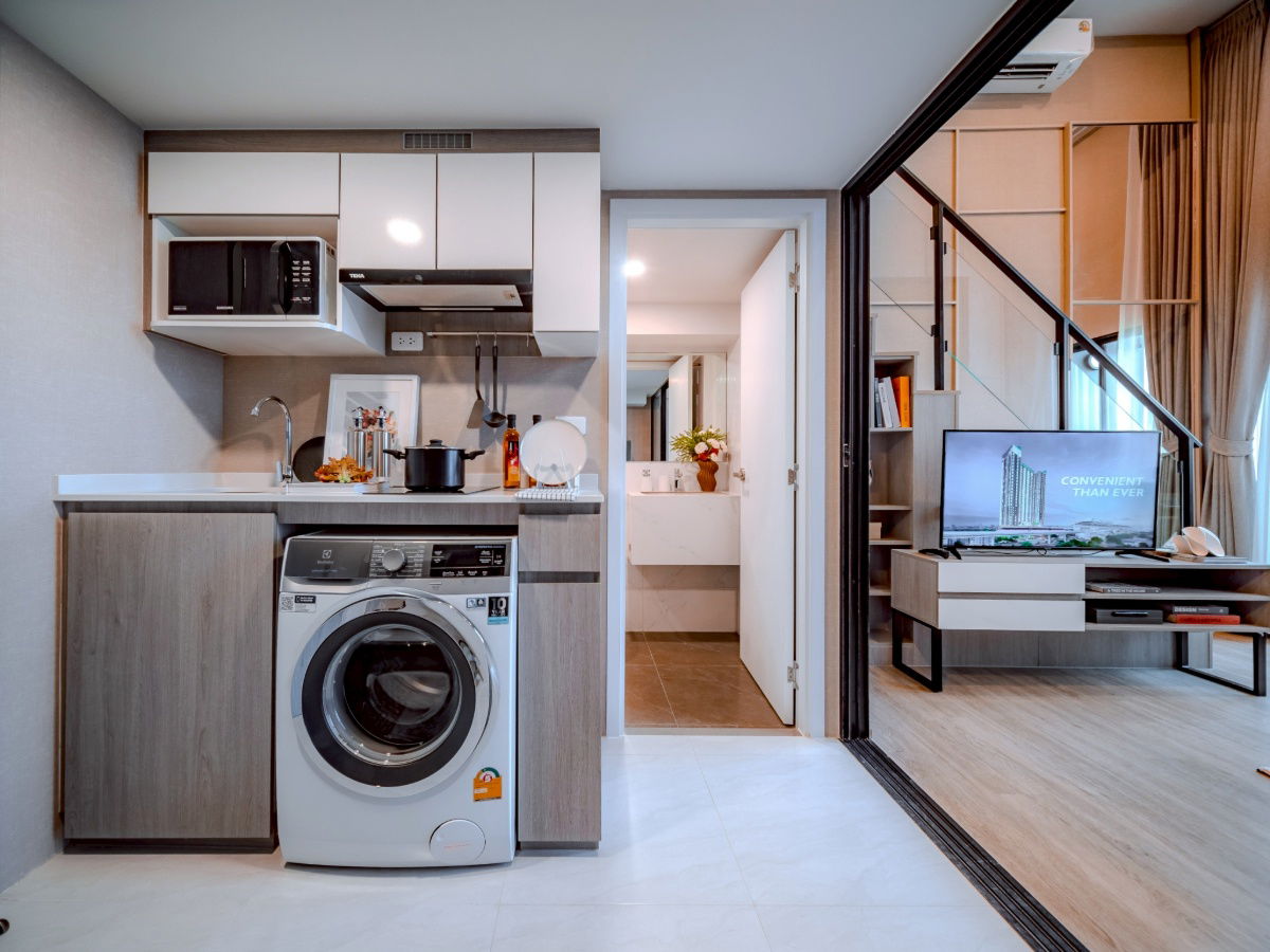 picture Special promotion 𝗢𝗿𝗶𝗴𝗶𝗻 𝗣𝗹𝘂𝗴&𝗣𝗹𝗮𝘆 𝗡𝗼𝗻𝘁𝗵𝗮𝗯𝘂𝗿𝗶 𝗦𝘁𝗮𝘁𝗶𝗼𝗻 DUO SPACE 4.2 m. near MRT Nonthaburi special price 1.99 MB. - 7/29