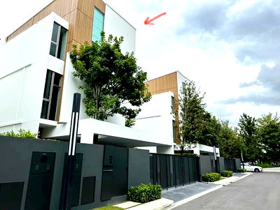 Houses for rent Srinakarin-Romklao Road : Unico Golf Course 700 m. Fully furnished private with a golf course view. Krungthep Kreetha Rd Rama9