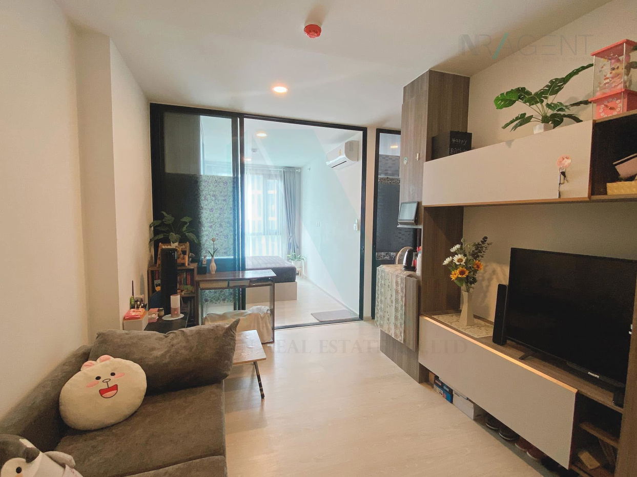 picture ð For Rent Condo KNIGHTSBRIDGE PHAHOLYOTHIN INTERCHANGE Building 1, Floor 12,1 bed plus room, Room size 36 sqm - 1/8