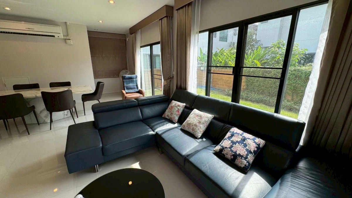 รูป LB063 ให้เช่าบ้านเดี่ยวหรู หมู่บ้าน บุราสิริ พัฒนาการ หลังใหญ่ ติดสวน ติดคลับเฮาส์ ทำเลพัฒนาการ–อ่อนนุช เดินทางสะดวกเชื่อมหลายเส้นทาง - รูปที่ 3/14